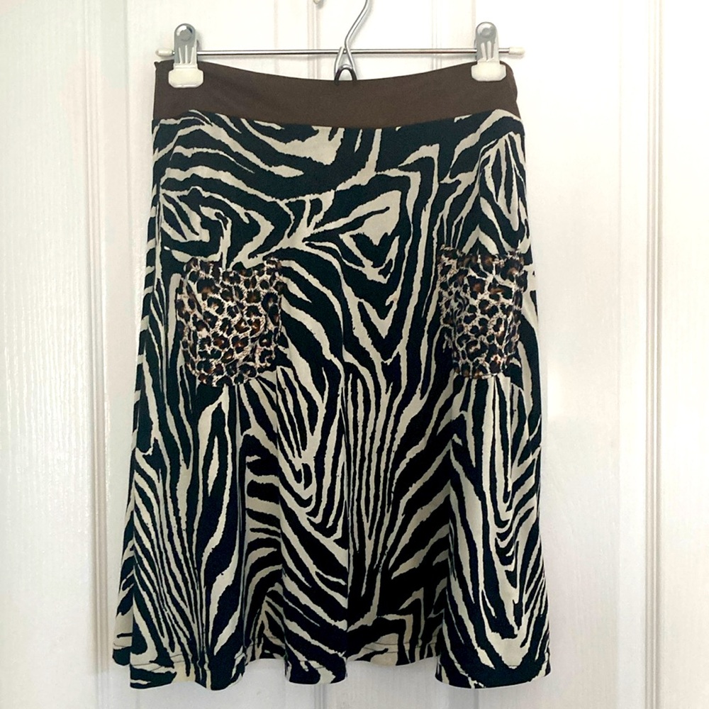 Swing skirt leopard and fun